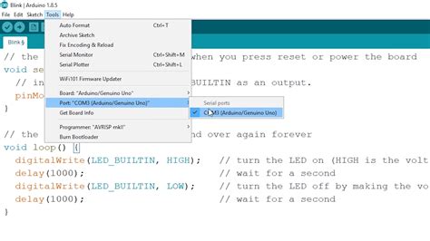 arduino ide will not upload.